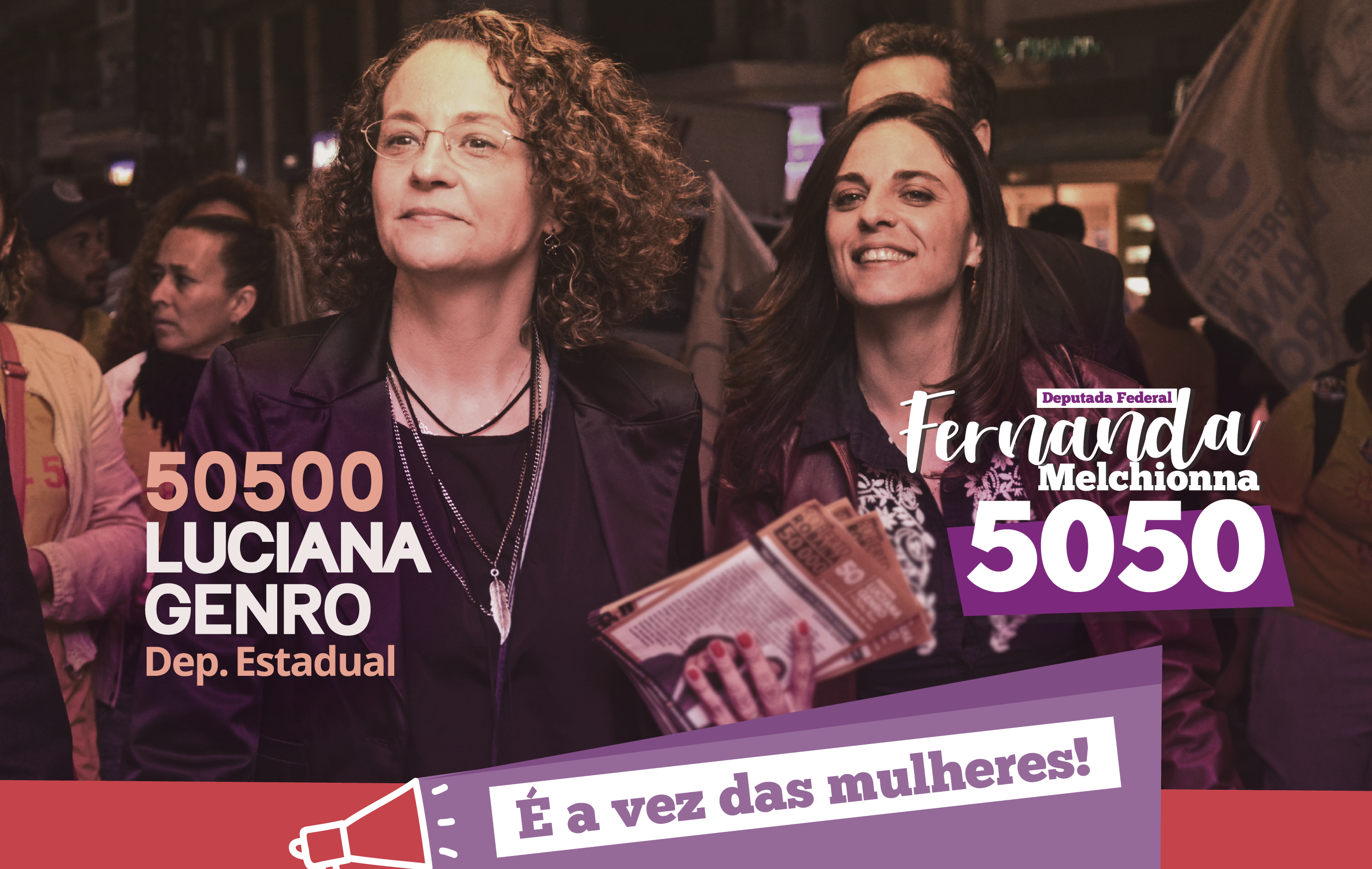 Fernanda e Luciana: é a vez das mulheres!