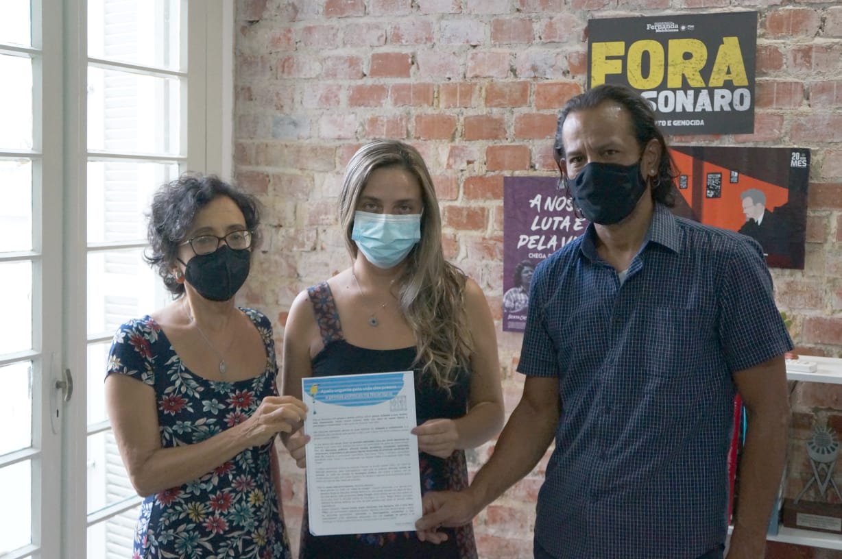 Fernanda manifesta solidariedade aos presos políticos da Nicarágua