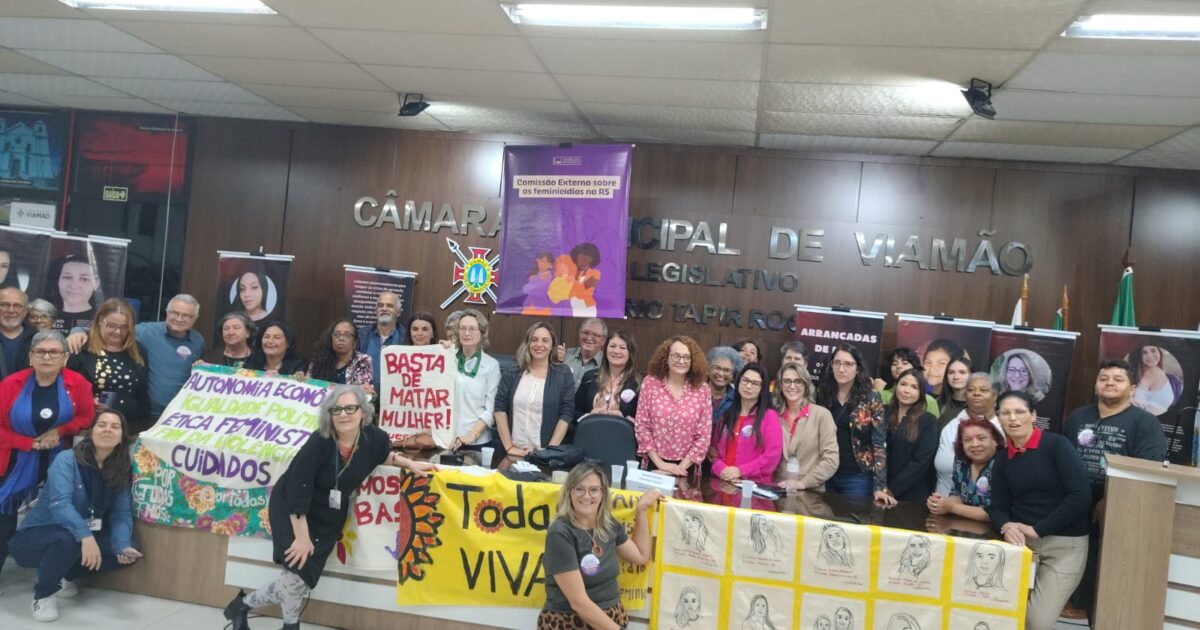 Audiência da Câmara dos Deputados expõe desmonte da rede de proteção às mulheres em Viamão e ausência da Prefeitura