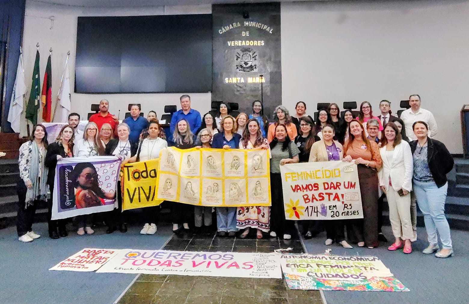 Comissão Externa do Feminicídio realiza audiência pública em Santa Maria para fortalecer políticas de proteção às mulheres