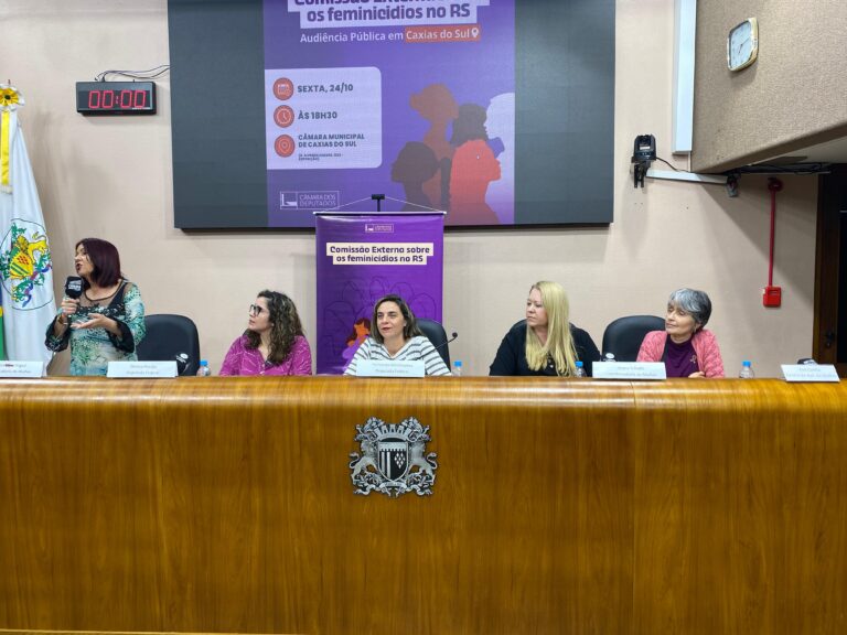 Comissão Externa sobre os Feminicídios realiza atividades em Bento Gonçalves e Caxias do Sul